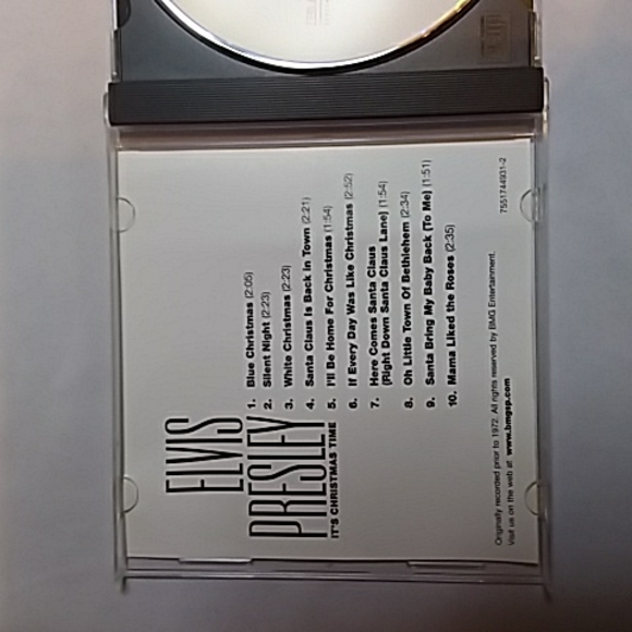 Vintage 1995 Elvis Presley It's Christmas Time cd - Picture 3 of 5